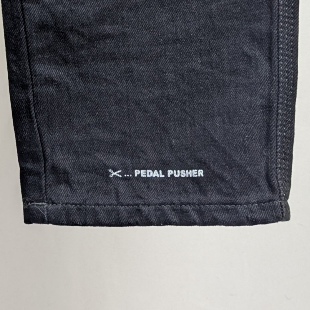 Closed Jeans Pedal Pusher High Waist Heritage Fit Cropped Black IT44 28 8 NWT - Picture 15 of 16